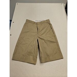 Authentic Galaxy Uniform shorts  Size 32 Khaki flat front  New